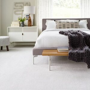 Bedroom White Carpet | DeHaan Tile & Floor Covering