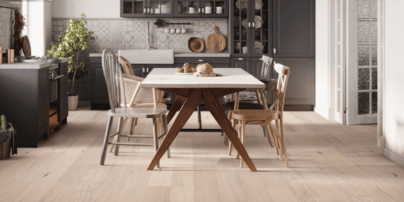 Kitchen with small dining table | DeHaan Tile & Floor Covering