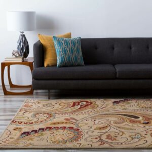 Black sofa with rug in living room | DeHaan Tile & Floor Covering