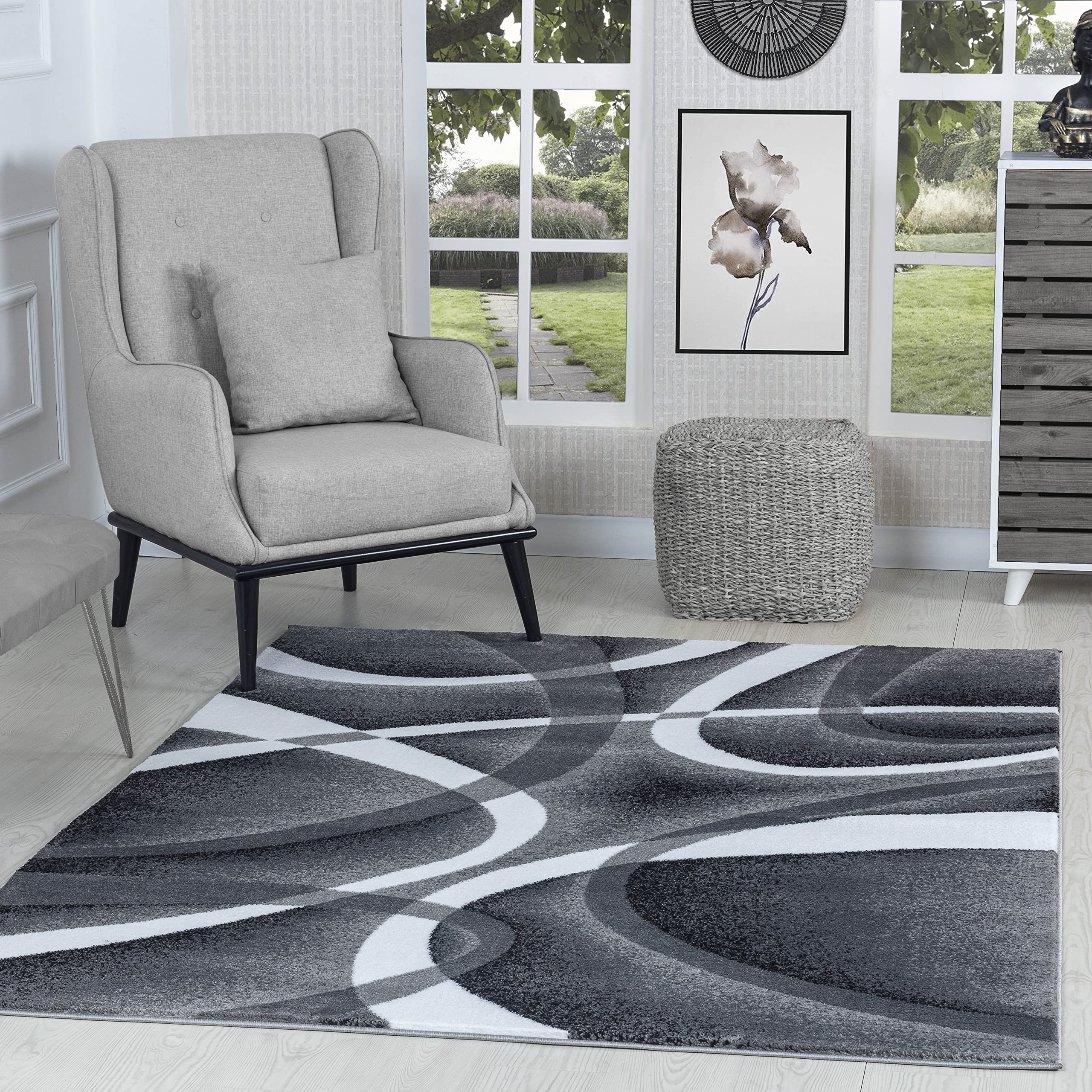 Gray Area rug | DeHaan Tile & Floor Covering