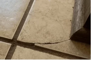 Cracks Floor cracks | DeHaan Tile & Floor Covering