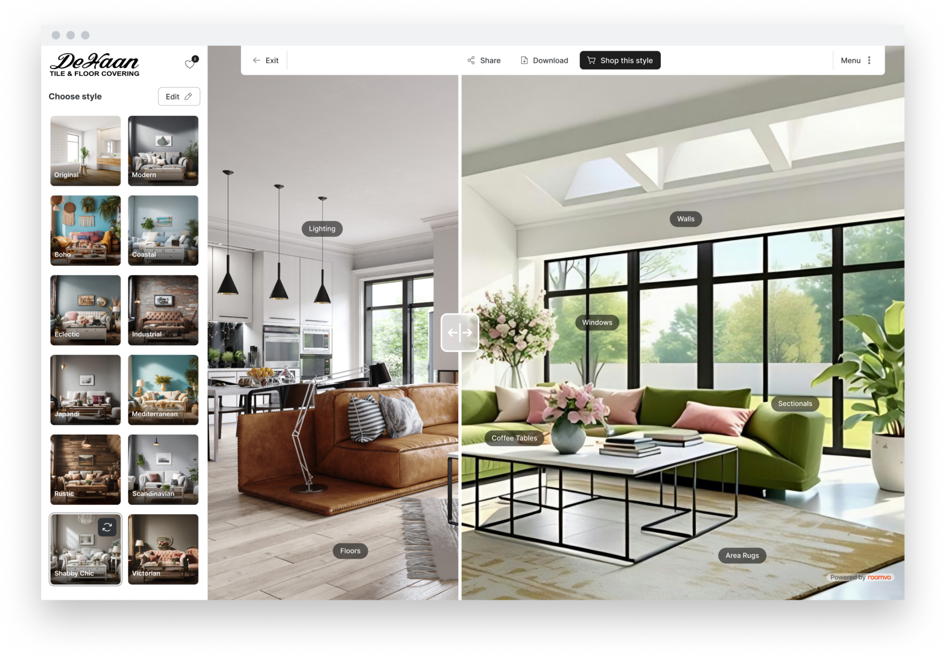 Inspire Living Room 7 | Dehaan Tile & Floor Covering