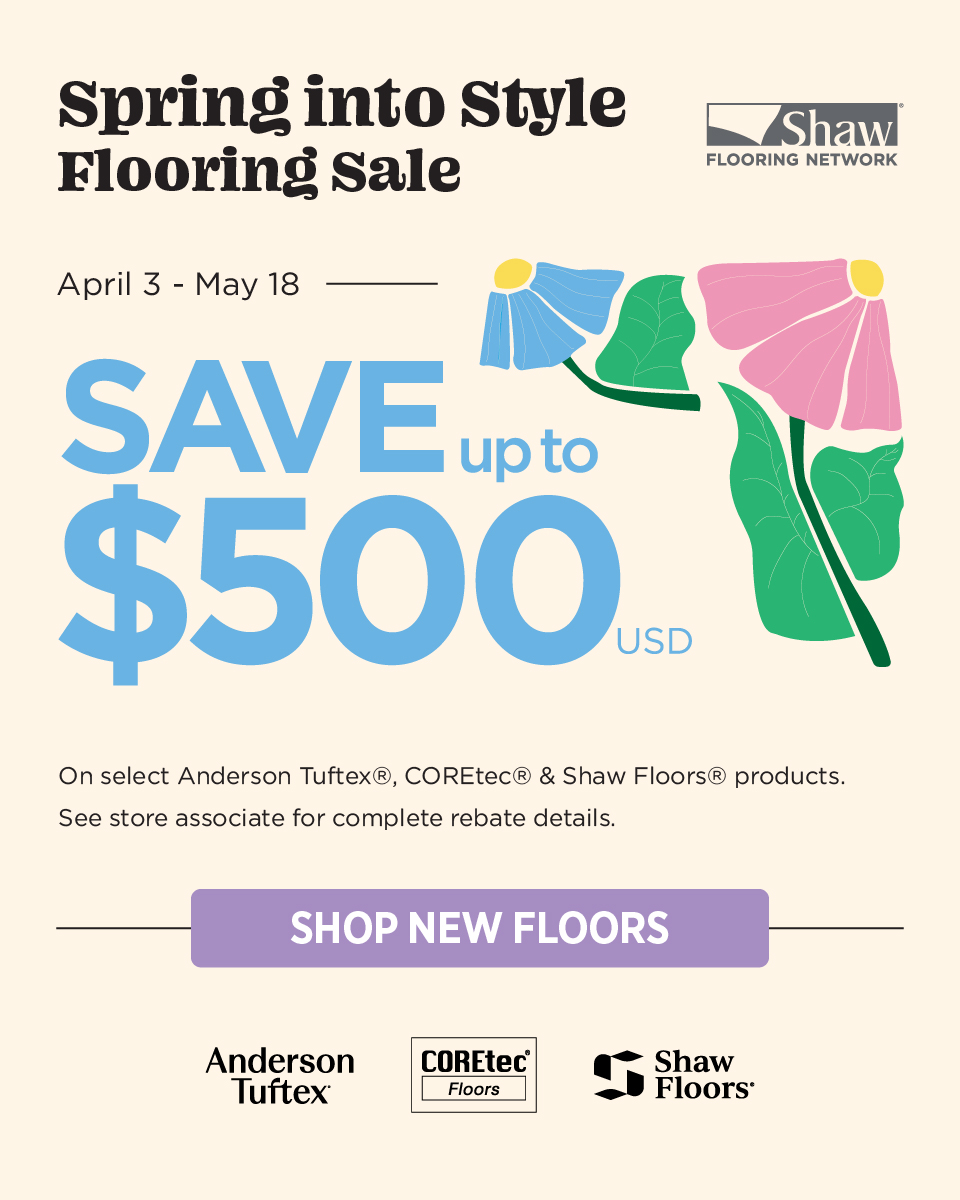 SpringIntoStyleDigitalAds CAN | Dehaan Tile & Floor Covering