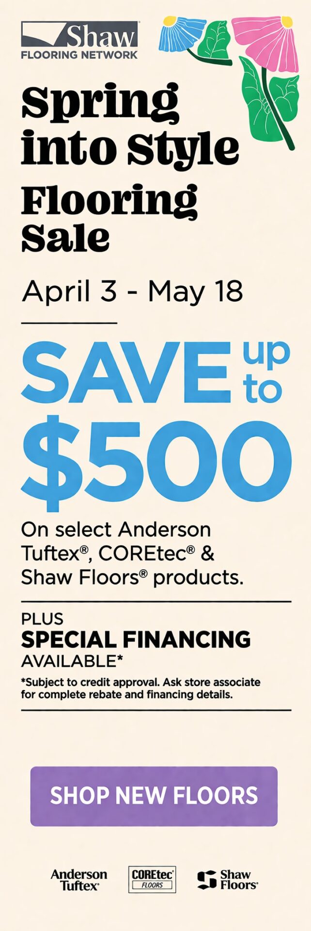 SpringIntoStyleDigitalAds | Dehaan Tile & Floor Covering